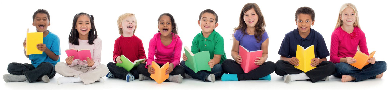 Children Students Sitting
