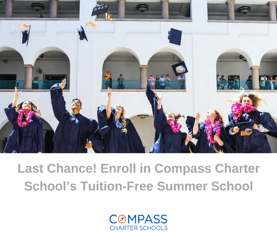 Last Chance! Enroll in Compass Charter School’s TuitionFree Summer School Compass Charter Schools
